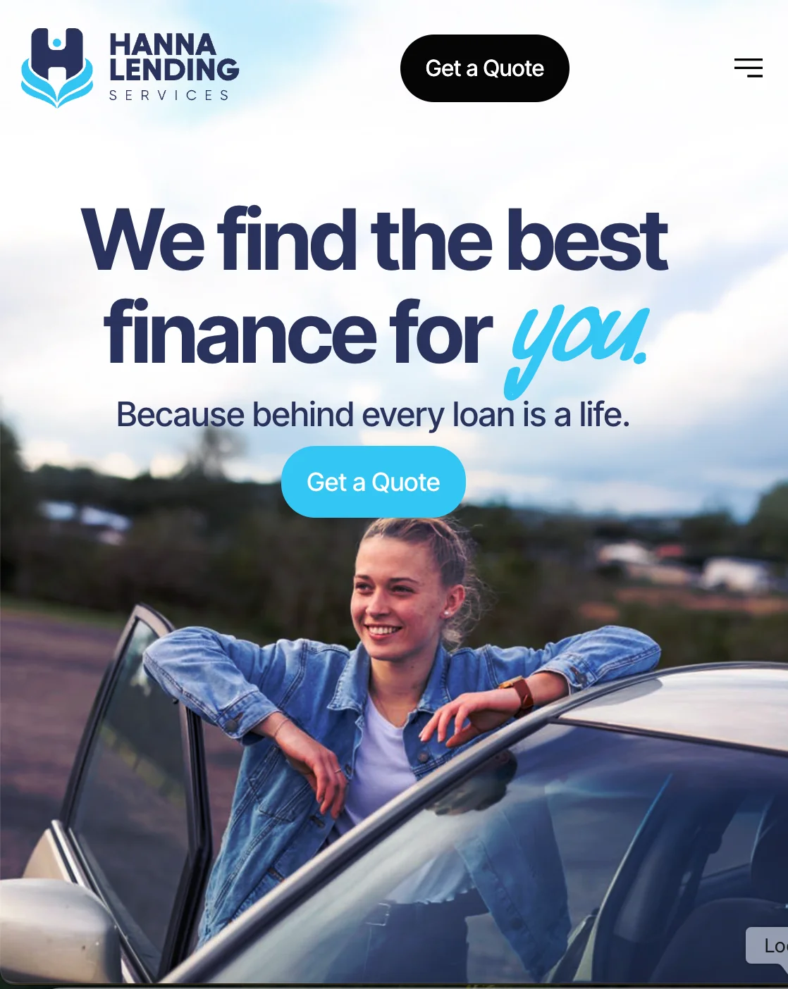 Tablet website design