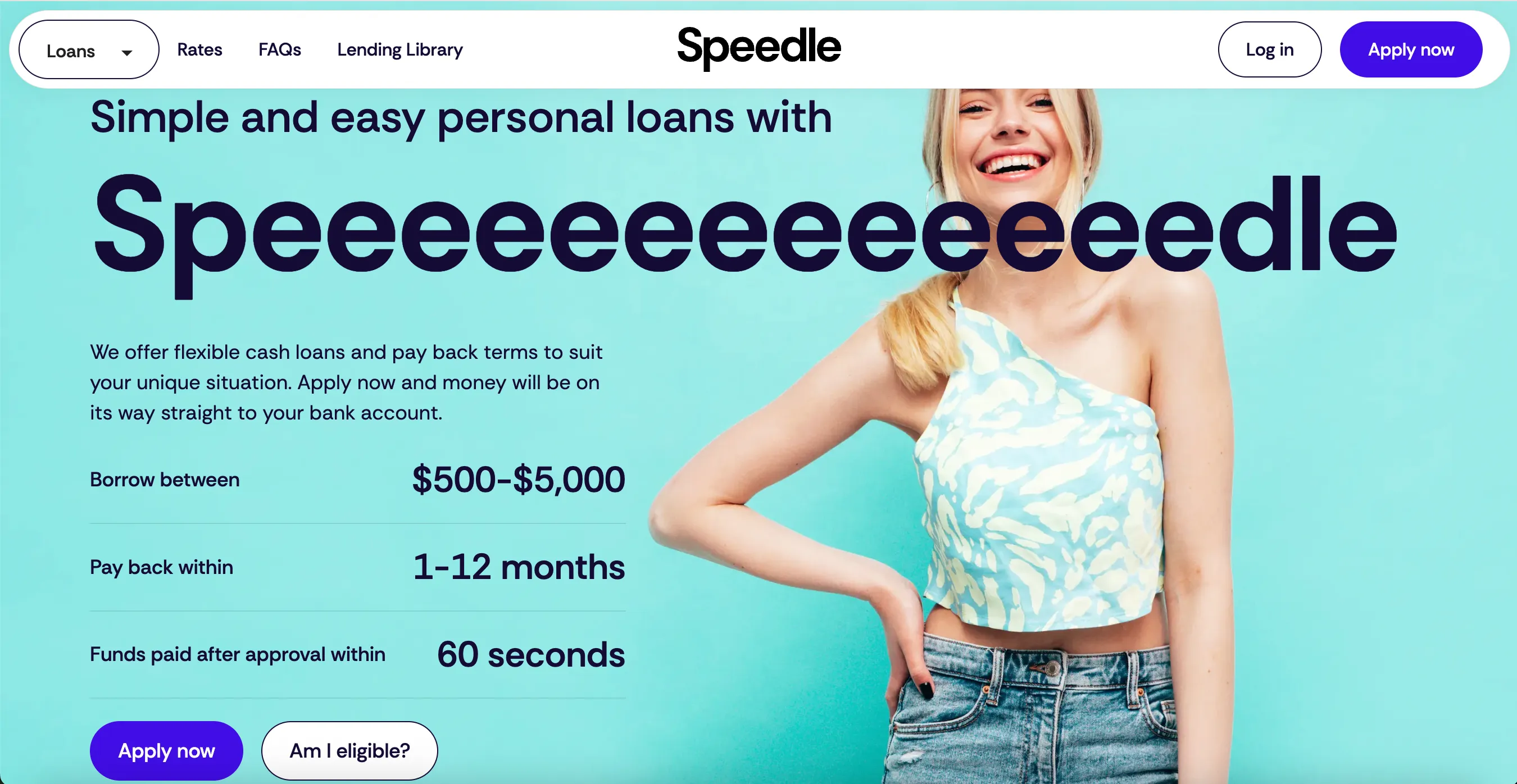 Speedle website screenshot